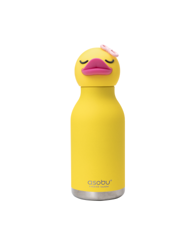 Asobu Duck Bottle – Speelse thermosfles met eendjes design 450 ml