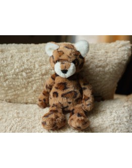 Charlie Bears Bear & Me Lenny Leopard – Zachte luipaard knuffel