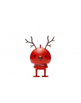 Hoptimist Kerst Rode Medium Hertje – Feestelijke Tafeldecoratie Hoptimist Kerst Rode Medium Hertje – Feestelijke Tafeldecoratie