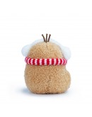 Noodoll Frosty Red Scarf Ricespud – Mini winterknuffel met rode sjaal