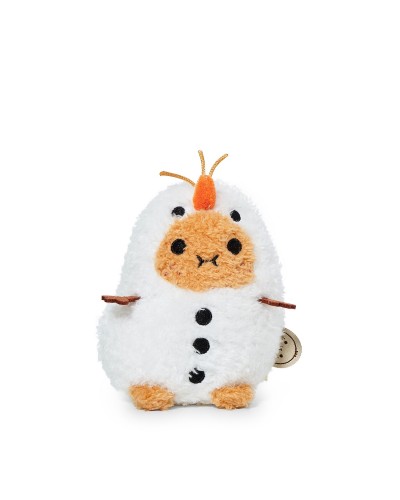 Noodoll Ricesnow – Mini Sneeuwman Knuffel met Muts
