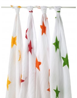 Aden & Anais Tetradoek Super Stars colors 4-pack