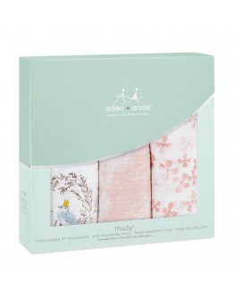 Aden en Anais tetradoek musy birdsong 3-pack