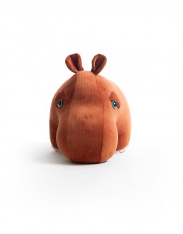 BigStuffed Mini Hippo – Red Velvet