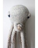 Big Stuffed albino octopus big