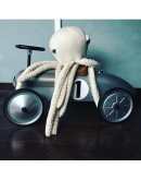 Big Stuffed octopus albino small