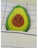 Bitten kersenpitkussen avocado warmteknuffel groot