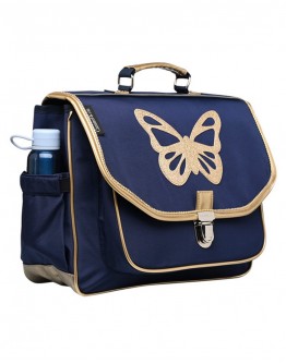 Caramel et cie boekentas lagere school Papillon blue medium