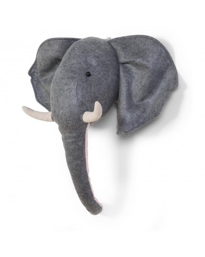 Childhome muurdecoratie dierenkop olifant vilt