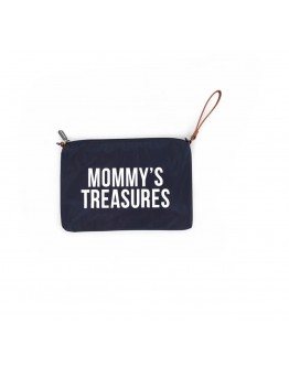 Childhome Mommy's treasures clutch tasje navy
