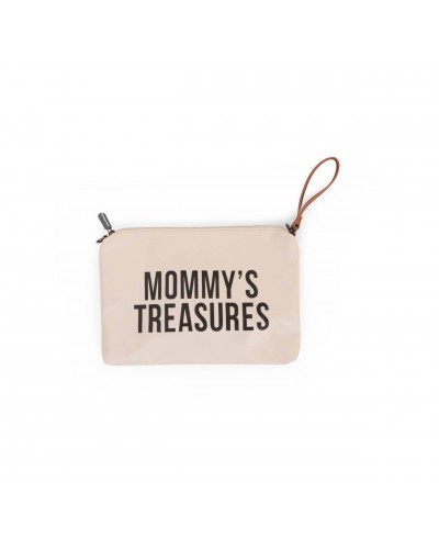 Childhome Mommy's treasures clutch tasje ecru