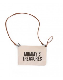 Childhome Mommy's treasures clutch tasje ecru