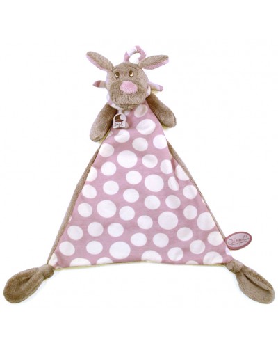 Dimpel Fifi doudou tuttie beige-roze