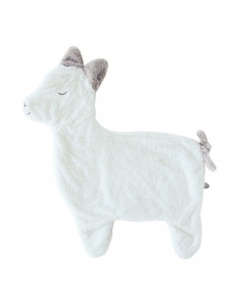 Alpaca knuffel doek Lulu wit Dimpel