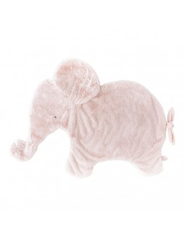 Dimpel doudou XL Oscar olifant roze Moppie