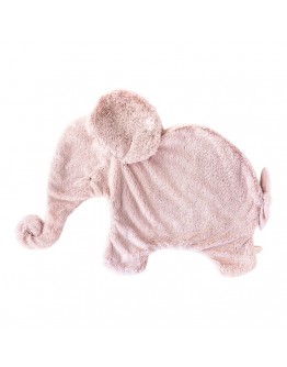 Dimpel doudou XL Oscar olifant oud roos Moppie