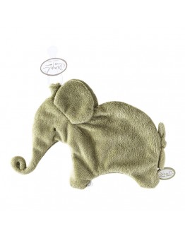 Dimpel fopspeendoekje Oscar olifant groen