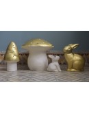 Heico lamp paddestoel goud - Medium - Egmont Toys