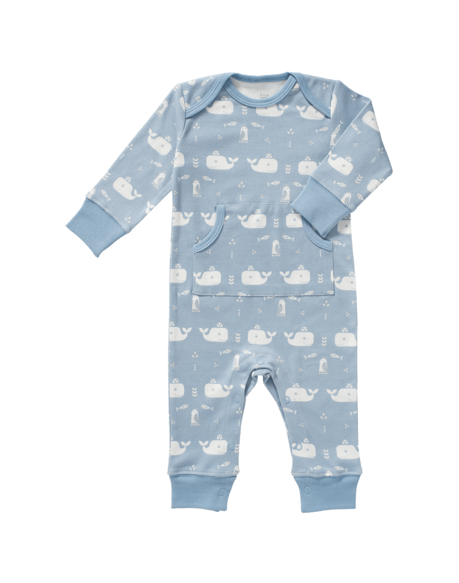 trog Armoedig gunstig Fresk pyjama zonder voet walvis blauw - Grote Schatten