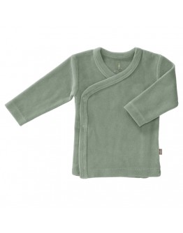 Fresk cardigan baby velours forest green