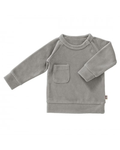 Fresk sweatshirt baby velours Grey