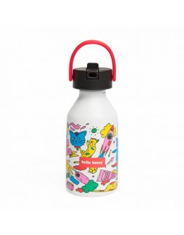 Hello Hossy drinkfles cats 470ml - Uit collectie