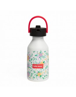 Hello Hossy drinkfles flowers 470ml - Uit collectie
