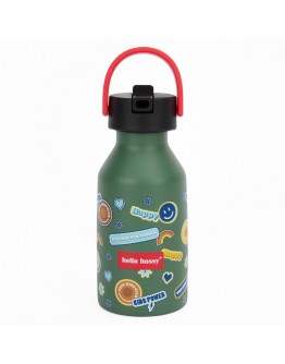 Hello Hossy drinkfles thermos Smiley 350ml