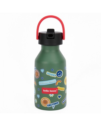 Hello Hossy drinkfles thermos Smiley 350ml