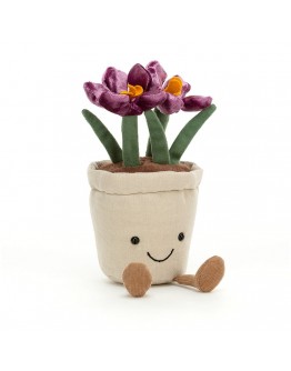 Jellycat knuffel plant crocus Amuseable florist - Uit collectie