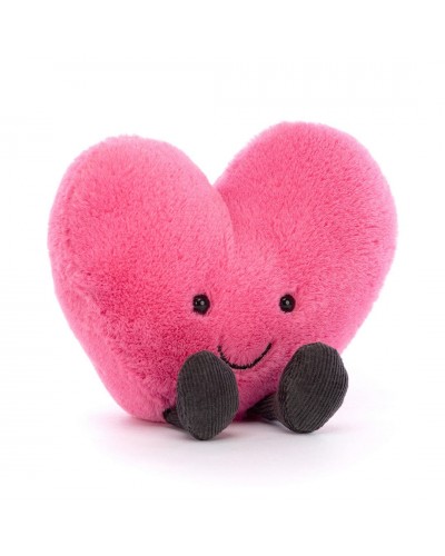 Jellycat knuffel roze hart Amuseable heart pink