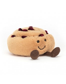 Jellycat pain au raisin knuffel Amuseable