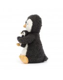 Jellycat knuffel pinguin en baby Huddles