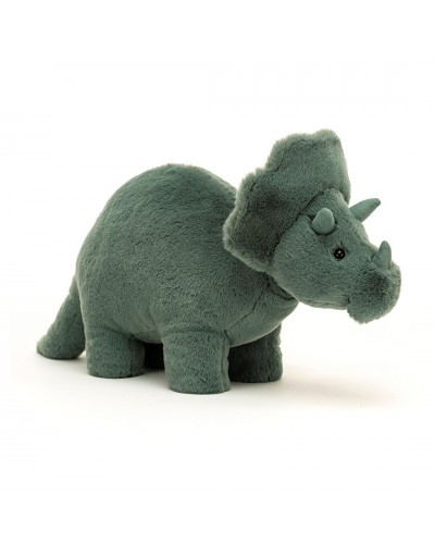 Jellycat dino knuffel Triceratops Fossilly 