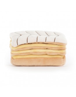 Jellycat knuffel taartje Mille Feuille Pretty Patisserie