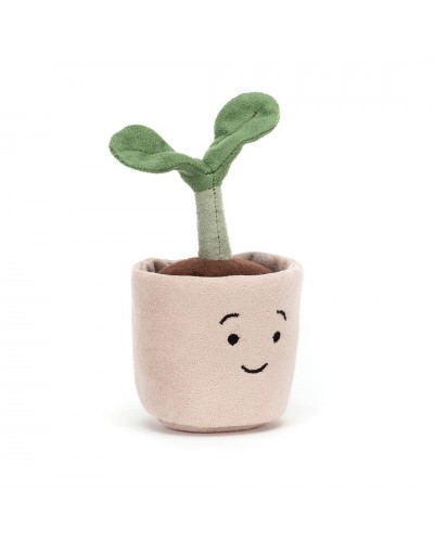 Jellycat knuffel plant Silly Seeding Happy - Amuseable florist - Uit collectie