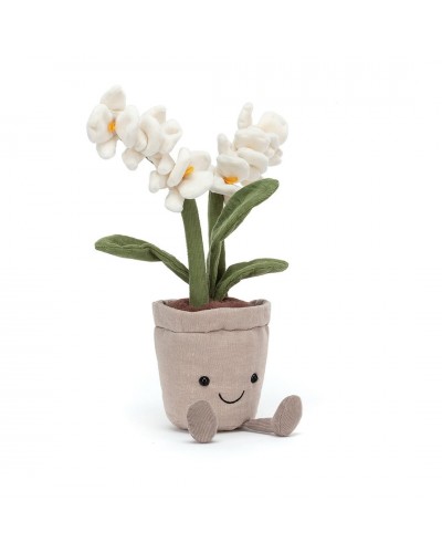 Jellycat knuffel plant orchidee cream - Amuseable
