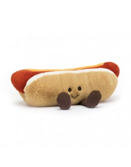 Jellycat knuffel hotdog Amuseable