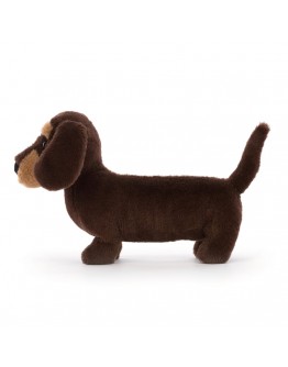 Jellycat knuffel hond teckel Otto Sausage dog small