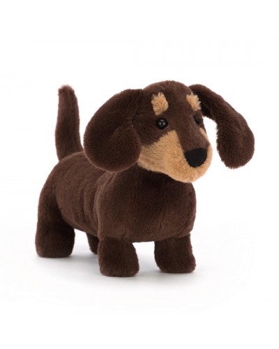 Jellycat knuffel hond teckel Otto Sausage dog small