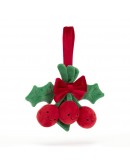 Jellycat Kerstknuffel - Christmas Amuseable Holly