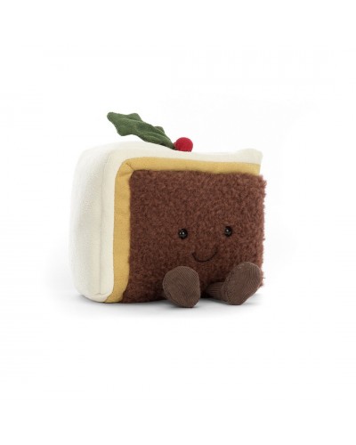 Jellycat knuffel Kerst stukje Cake Amuseable