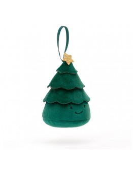 Jellycat knuffel Kerst Kerstboom deco - Festive Folly Christmas Tree