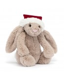 Jellycat Kerst knuffel Bashful Christmas Bunny