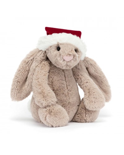 Jellycat Kerst knuffel Bashful Christmas Bunny