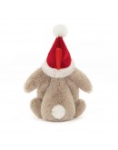 Jellycat knuffel Kerst - Christmas Bashful Christmas Bunny Decoration