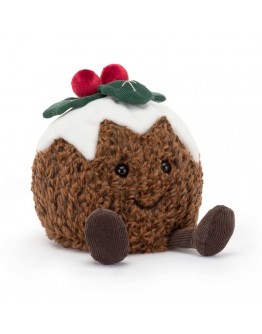 Jellycat knuffel pudding Amuseable Kerst