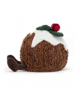 Jellycat knuffel pudding Amuseable Kerst