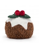 Jellycat knuffel pudding Amuseable Kerst