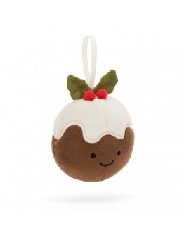 Jellycat knuffel Kerst deco - Festive Folly Christmas Pudding